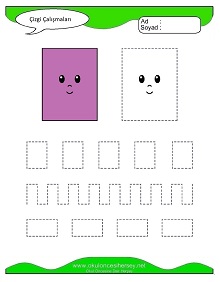 Çizgi Çalışma Sayfaları